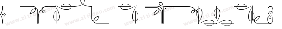 Frames n Riboons字体转换